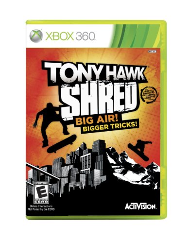 Activision Tony Hawk: Shred, Xbox 360 Xbox 360 Inglés vídeo - Juego (Xbox 360, Xbox 360, Deportes, Modo multijugador, E (para todos))