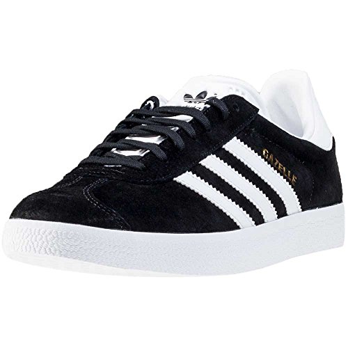 adidas Gazelle, Zapatillas de deporte Unisex Adulto, Varios colores (Core Black/White/Gold Metalic), 40 2/3 EU