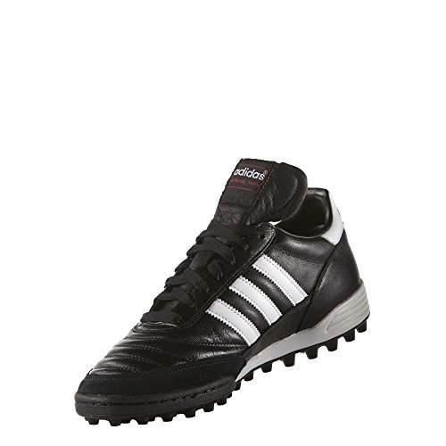 adidas Originals Mundial Team, Botas de fútbol Unisex Adulto, Black/Running White FTW/Red, 44