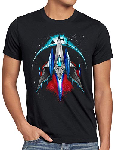 A.N.T. Battle For Lylat Camiseta para Hombre T-Shirt corneria Fox mcloud Star Switch, Talla:3XL