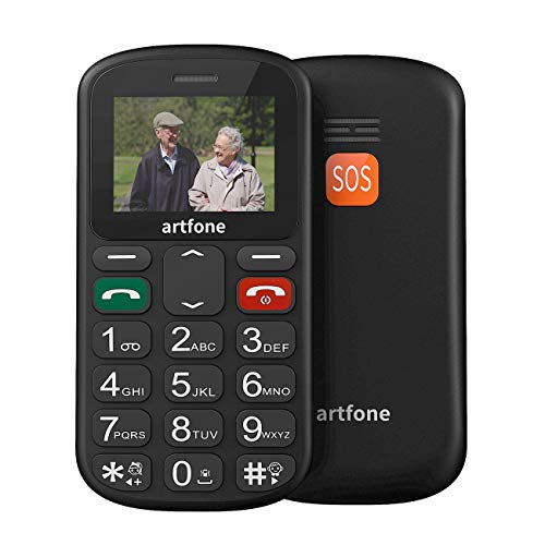 artfone Teléfonos Móviles para Mayores con Teclas Grandes Móviles para Ancianos con Botón SOS