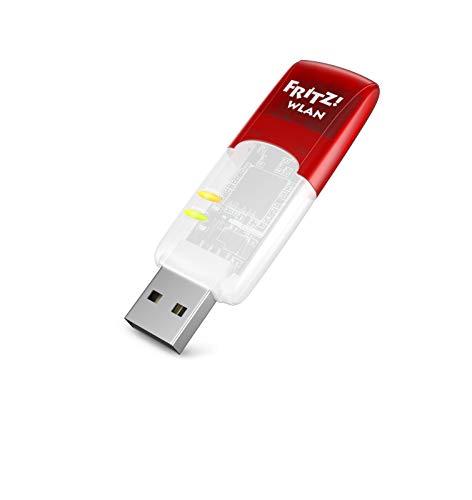 AVM FRITZ!WLAN USB Stick N v2 International - compatible con cualquier router WiFi