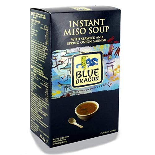 Blue Dragon Sopa Miso Instantánea 5 Raciones - Caja de 92.5 g
