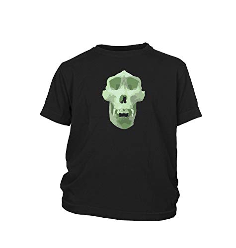 Blue Ray Camisetas Niños - Halloween - Edición limitada Resplandor en la oscuridad Scary Skull & Fangs Girls T-Shirt