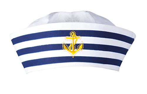 Boland-28411 Otro Sombrero marinero azul marino, multicolor, Unitalla (Ciao Srl 28411)
