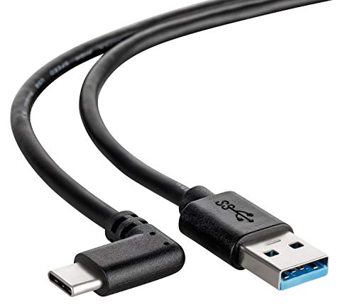 CABLETEX Cable realidad virtual VR USB C a tipo A USB 3.1 I 3 metros de largo para Oculus Quest Link, MacBook Pro, Galaxy S8+, S9+, S10+, Huawei P20 Pro - Negro