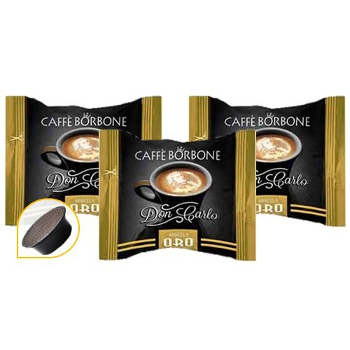 Caffè Borbone - Cápsulas de café compatibles tipo mezcla dorada, 50, 100, 200, 300, 400, 500 unidades