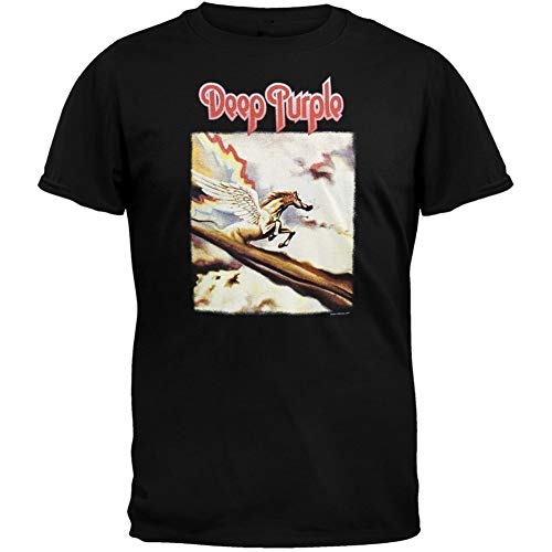 Camiseta Graciosa Deep Purple para Hombre Stormbringer Fashion Graphic Camiseta
