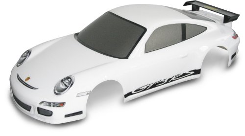 Carson 500800059 - Maqueta de Porsche 911 GT3 (Escala 1:10), Color Blanco