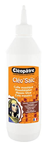Cleopatre - LCC12-500 - Bote de pegamento especial mosaicos, 500 gr