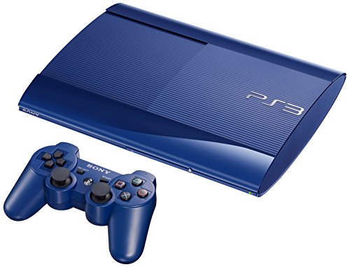 Console PS3 Super Slim 500 GB Azurite Blue - Limited Edition [Importación Inglesa]