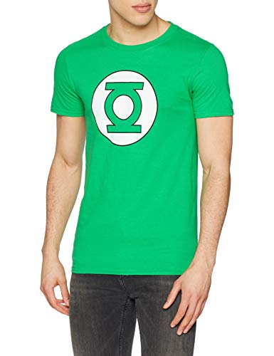 DC Comics Camiseta Manga Corta Green Lantern Circle Logo Verde S