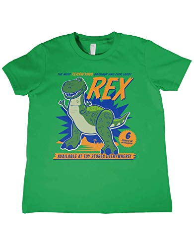 Desconocido noname Toy Story – Camiseta Kids Rex The Dinosaur (4 años), color negro