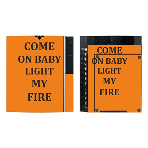 'Disagu Design Skin para Sony PS3 pie + Controlador – Diseño Come On Baby Light my Fire