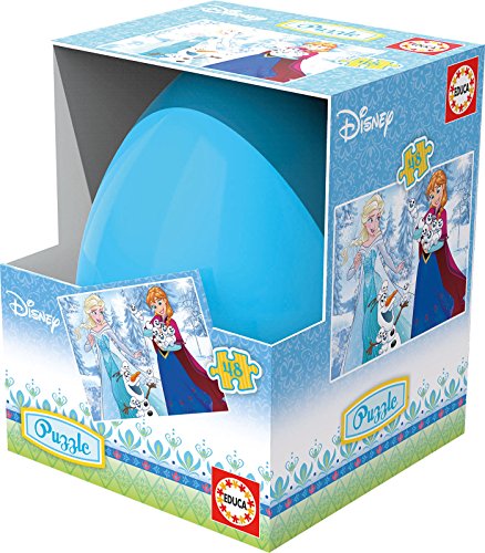 Disney Frozen - Puzzle Huevo, 48 Piezas (Educa Borrás 17289)
