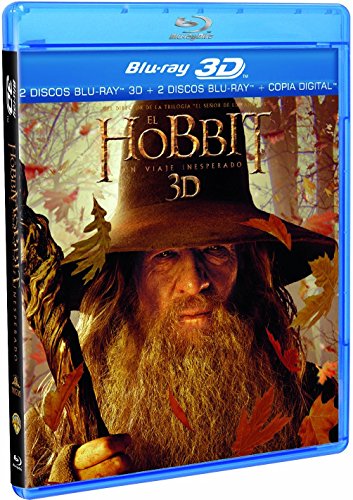 El Hobbit: Un Viaje Inesperado (2 discos Blu-ray 3D + 2 discos Blu-ray) [Blu-ray]