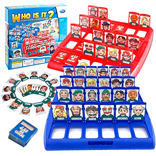 El más nuevo juego Who Is It, juegos de mesa interactivos para padres e hijos, adivina quién, juego de entrenamiento mental para el desarrollo intelectual de los niños para fiestas en casa