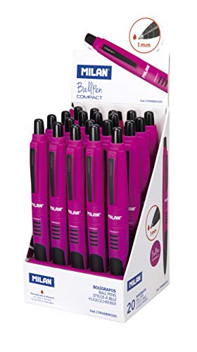 Expositor 20 bolígrafos Compact rojo NUEVO