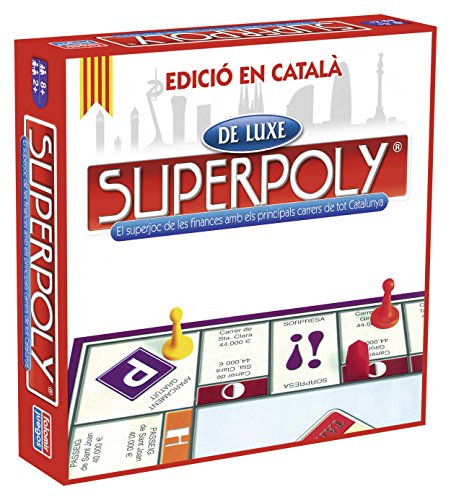 Falomir- Superpoly Luxe Català Juego de Mesa, Multicolor (1002)
