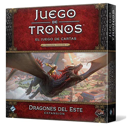Fantasy Flight Games-Juego de Tronos LCG-Dragones del Este, Color (GT53ES)