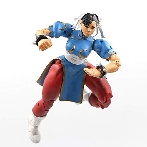 FENGZI Street Fighter Chun-Li Toys Vinilo PVC de la acción Figura