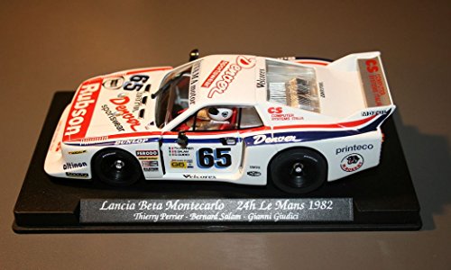 FLy - Scalextric Slot 07501 Compatible Lancia Beta Montecarlo 24h le Mans 1982 gb39l