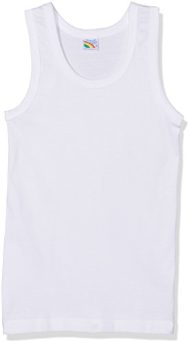 Fragi Pack x 5 Camisetas Interiores Blanco 9-10 años (132/140 cm) (IT 6)