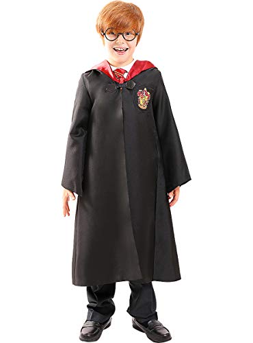 Funidelia | Capa Harry Potter Gryffindor Oficial para niño y niña Talla 10-12 años ▶ Hogwarts, Magos, Películas & Series