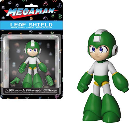 Funko- Action Figure: Megaman: Mega Man (Leaf Shield) acción, Multicolor (34819)