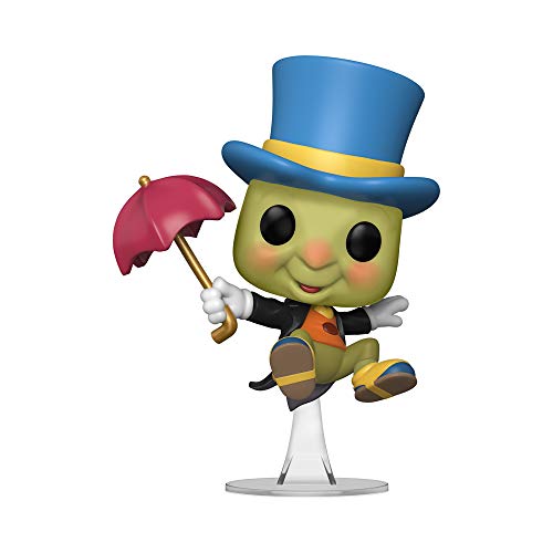 Funko Pop! Disney: Pinocho - Figura de Jiminy Cricket con paraguas, de vinilo, exclusiva de la Convención de otoño, 9,5 cm
