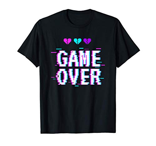 Game Over I Yami Kawaii Japonesa Vaporwave Aesthetic Pastel Camiseta