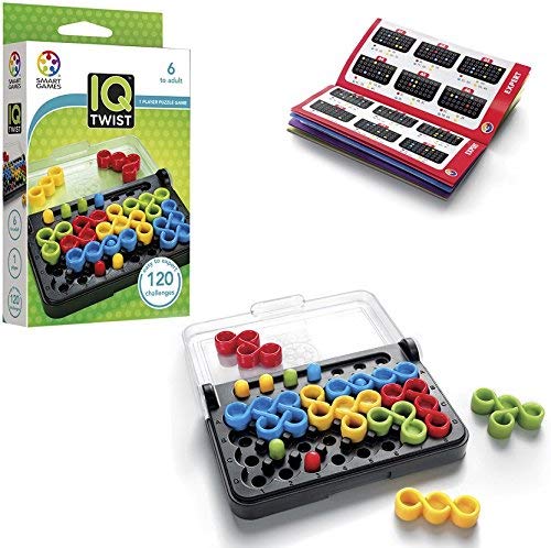 Games-SG488 Smart Games IQ Twist, Multicolor (TGO-032)