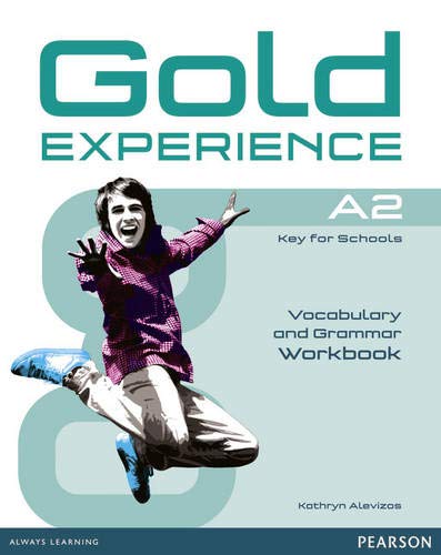 Gold experience A2 Grammar and vocabulary - Libro de ejercicios con la expansión en línea. ( para colegios )
