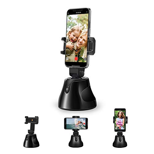 Gosgoly Gimbal Estabilizador Gimbal Movil Gimbal Stabilizer para iPhone Android Smartphone Seguimiento Inteligente de Objetos Faciales Rotación de 360 ​​° Selfie Stick, Soporte para Teléfono