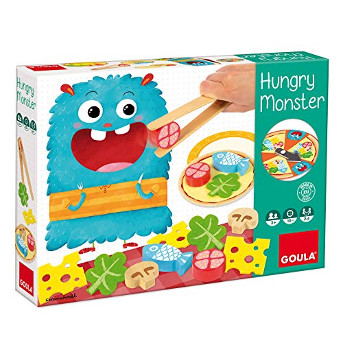 Goula - Hungry Monster Juego para Niños, Multicolor (53172)