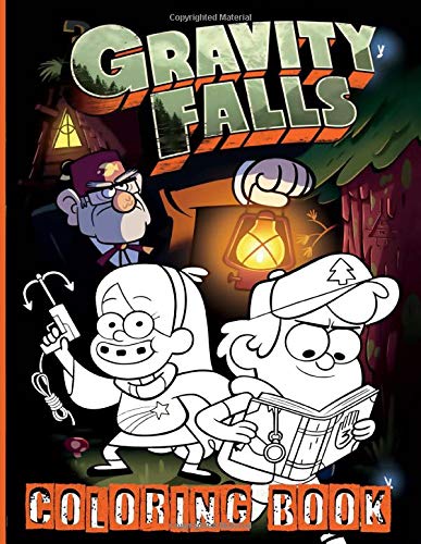 Gravity Falls Coloring Book: Coloring Books For Adult And Kid