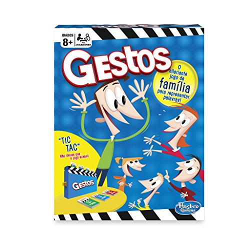 Hasbro Gaming - Juego de mesa Gestos (Hasbro B0638190) (versión en portugués)