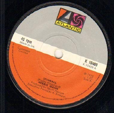 HERBIE MANN - SPINBALL - 7 inch vinyl / 45