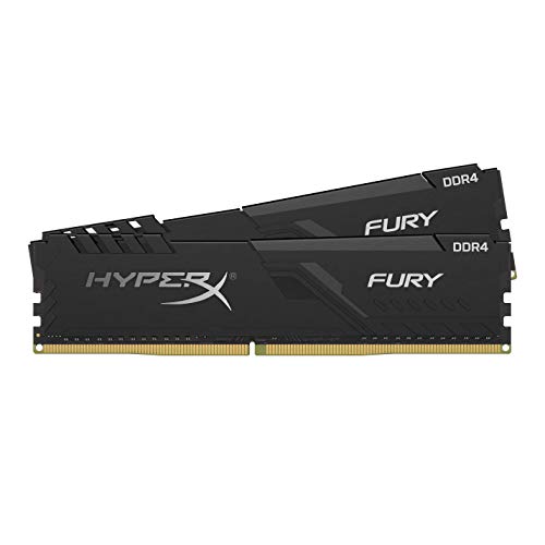 HyperX FURY Black HX432C16FB3K2/16 Memoria RAM 16GB Kit*(2x8GB) 3200MHz DDR4 CL16 DIMM1Rx8