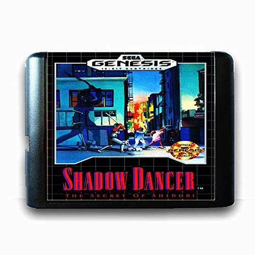Jhana Shadow Dancer: el secreto de Shinbo para tarjeta de juego Sega MD de 16 bits para Mega Drive para consola de videojuegos Genesis PAL USA JAP (US EU Shell)