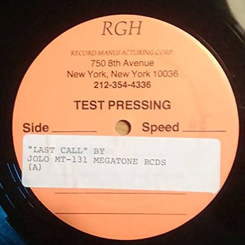 Jolo , - Last Call - RGH Record Manufacturing Corp. - MT-131