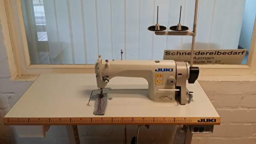 Juki Máquina de coser industrial DDL 8700, coser rápido, 220 V, servomotor, con posicionamiento automático de la aguja y muchos extras