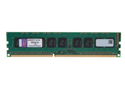 Kingston KVR16E11/8 - Memoria RAM de 8 GB (1600 MHz DDR3 ECC CL11 DIMM, 240-pin)
