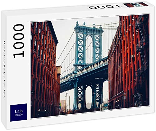 Lais Puzzle Puente de Manhattan Nueva York 1000 Piezas