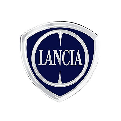 Lancia 21260 - Pegatina 3D Oficial del Escudo (48 x 47 mm)