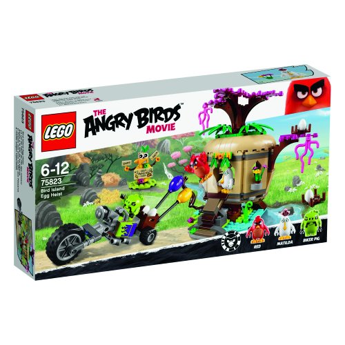LEGO Angry Birds - Asalto a la Isla de los pájaros, Juego de construccion (75823)