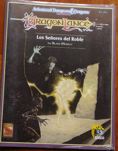 Libro de Rol : Los señores del Roble , Dragon Lance ADD