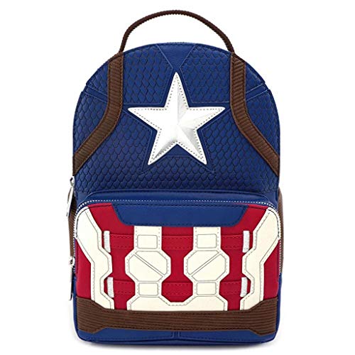 Loungefly Marvel by Backpack Captain America Endgame Hero Bags