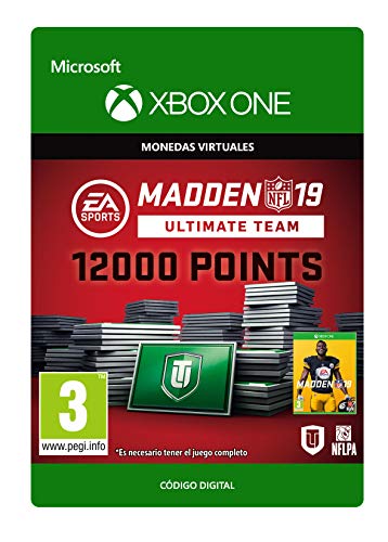 Madden NFL 19: MUT 12000 Madden Points Pack - Xbox One - Código de descarga