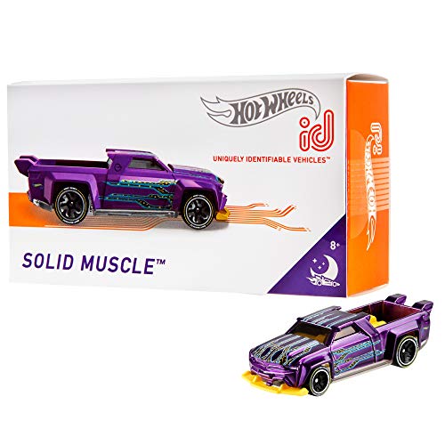 Mattel - Hot Wheels ID Vehículo de juguete, coche Solid Muscle , +8 años ( FXB35)